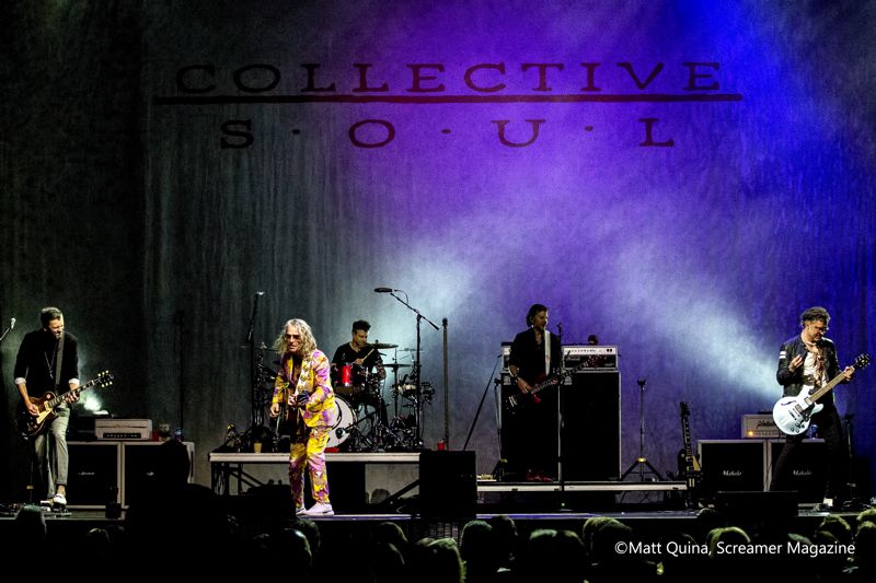 Collective Soul performing on tour